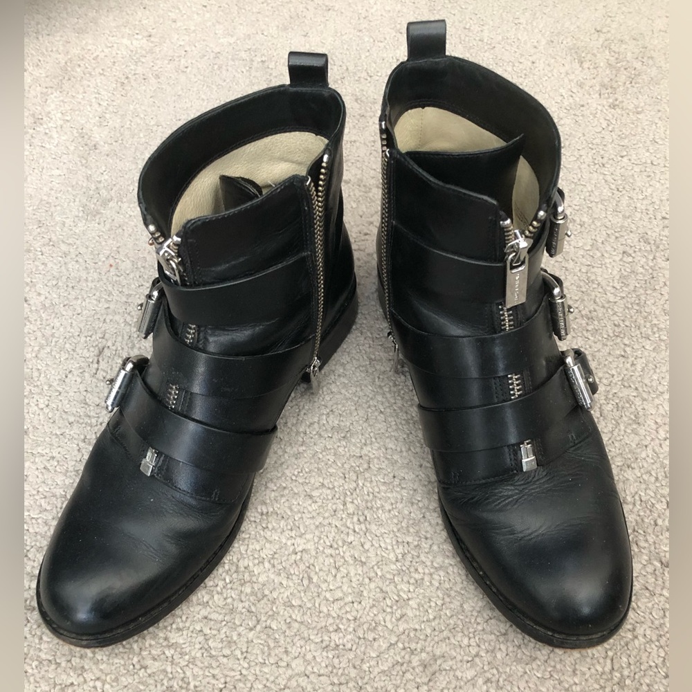 Michael Kors leather ankle boots